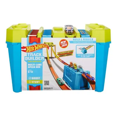 Hot Wheels Multi-Lane Speed Box | Track Builder Race Crate GLC95