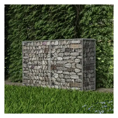 vidaXL Gabion Basket Steel 150x50x100cm Outdoor Garden Basket Wall Wire Fence