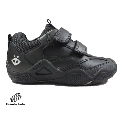 Wader | Black | Boys School Shoes