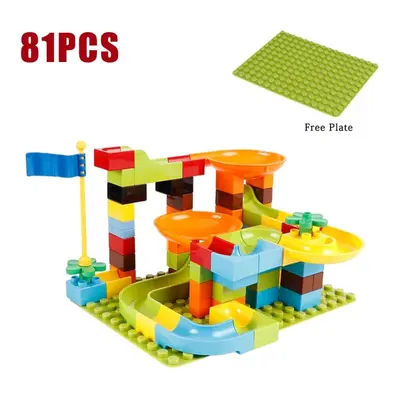 (81Pcs) 80/81/160Pcs DIY Assembly Kids Game Play Building Blocks Toys for Gift