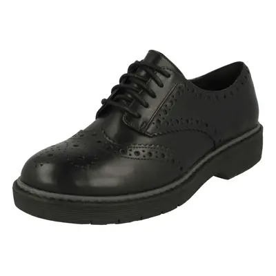 (UK 3, Black) Ladies Clarks Lace Up Casual Shoes Alexa Darcy - D Fit