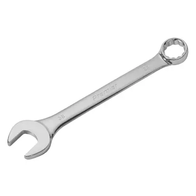 38mm EXTRA LARGE Combination Spanner - Open Ended & Point Metric Ring Wrench