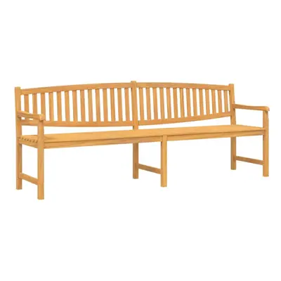 (228 x 59.5 x cm) vidaXL Garden Bench Wooden Bench Patio Outdoor Bench Seat Solid Teak Wood