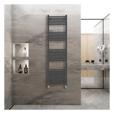 (1800x500mm) Warmehaus Straight Heated Towel Rail Central Heating for Bathroom Kitchen Radiator 