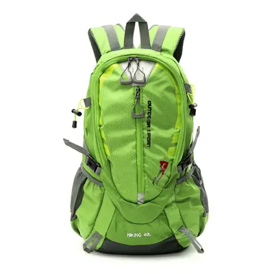 (Green) Waterproof Travel Backpack for Hiking Climbing Camping Mountaineering Cycling 40L