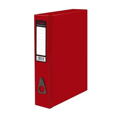 Pukka Brights Box File FS Red BX10