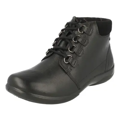 (UK 5, Black) Ladies Padders Waterproof Ankle Boots Journey - EEE Fit