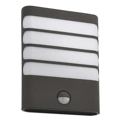 PHILIPS LIGHTING - 3W Outdoor LED Wall Light with PIR, Black