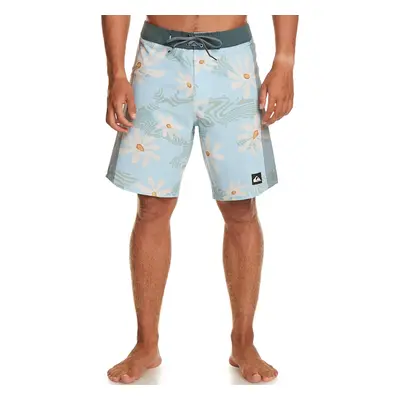 (32, Clear Sky) Quiksilver Mens Highlite Arch 19" Surf Swim Swimming Boardshorts - Clear Sky