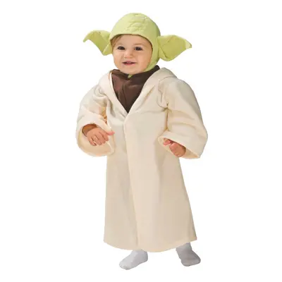 (6-12 Months, Cream/Brown/Green) Star Wars Baby Yoda Costume