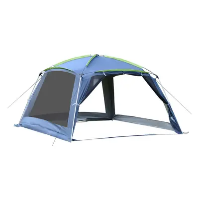 Outsunny Camping Tent Sun Shelter Shade for Garden Park Outdoor Dark Green