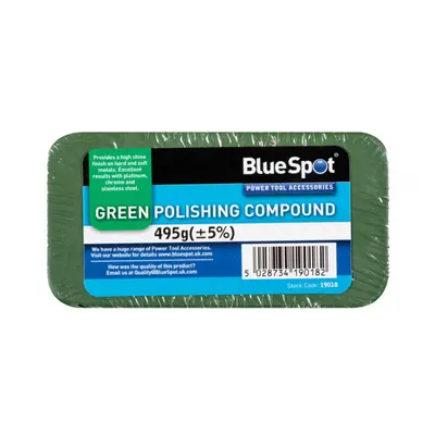 Polishing Compound Blocks Buffing 500g Green Bluespot BS19018