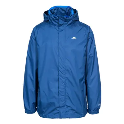 (L, Navy Tone) Trespass Mens Waterproof Jacket Hooded Fraser II