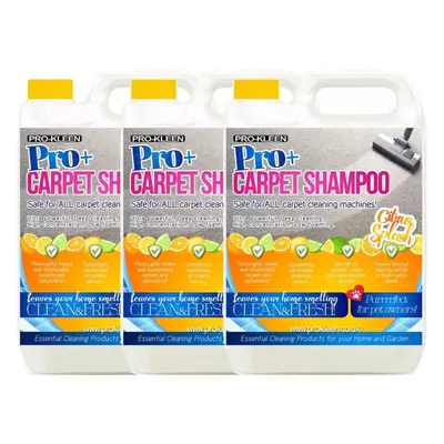 (15L, Citrus Splash) ProKleen Pro+ Carpet Shampoo Pet Odour Remover