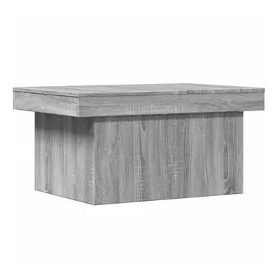 vidaXL Coffee Table Hallway End Table Side Table Grey Sonoma Engineered Wood