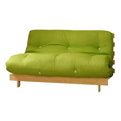 (Lime, Single) Comfy Living Albury Futon Sofa Bed