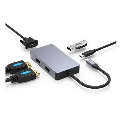 5 In USB Type-C Hub Docking Station