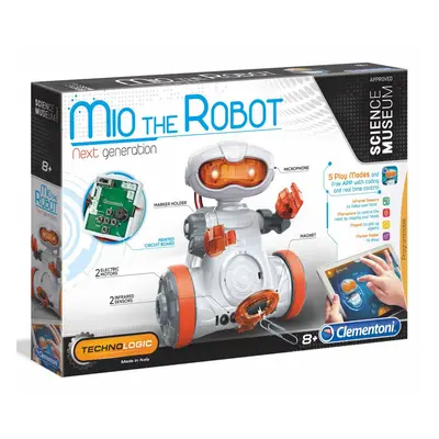 Clementoni Mio The Robot Toy - Robotics - Infrared Sensors - Kids Ages Years +