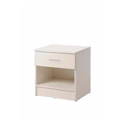 White Drawer Bedroom Bedside Cabinet Furniture Storage Nightstand Side Table