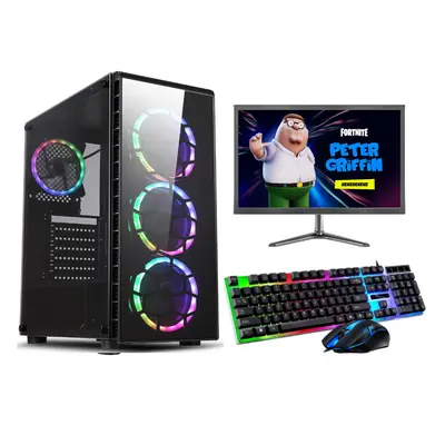 FCS Fast Gaming PC Bundle Intel Quad Core i5 16GB RAM 1TB Windows 2GB GT1030