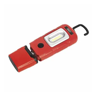 Sealey LED3601R LED Rechargeable Lithium-Polymer Inspection Lamp, Red