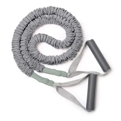 (Gray-20LB) Resistance Elastic Bands with Handles Pull Rope Fitness for Home Gym Workouts Body B