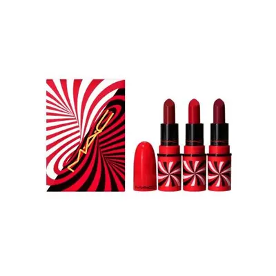 Mac Tiny Tricks X 0.05 Mini Lipstick Trio: Chili + Russian Red + Dare You