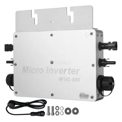 (600W 220VAC) 600W 1200W Solar Grid Tie Micro Inverter MPPT DC 22-50V to AC 220V/110V Waterproof