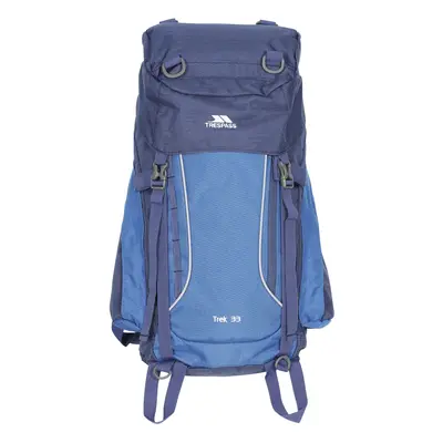 (EACH, Electric Blue) Trespass 33L Rucksack Backpack Padded Trek