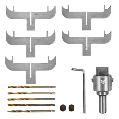 12pcs Wood Cutter Bracelet Milling Router Bit Bead Maker Woodworking Drill