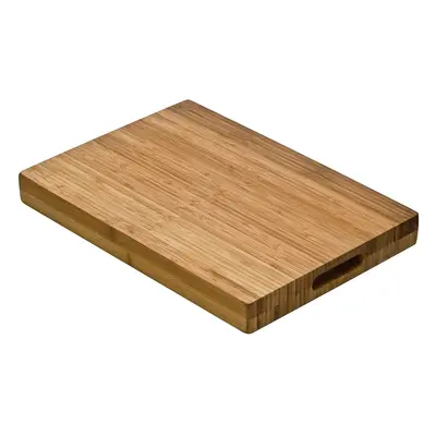 Premier Housewares Butchers Chopping Board with Handles - Bamboo