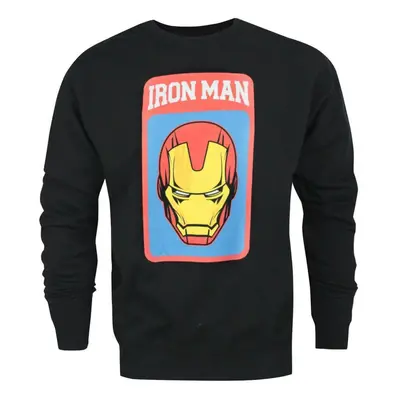 Iron Man Mens Mask Sweatshirt