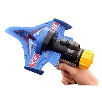 () Hand Throwing Swivel Foam Aircraft Outdoor Launcher Gliding Flying Plane Model Children Toys 