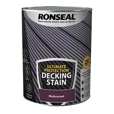 Ronseal Ultimate Protection Decking Stain Blackcurrant litre