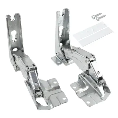 SPARES2GO Hettich 5.0 41.5 Type Integrated Door Hinge Set for Siemens Fridge Freezer (Left & Rig