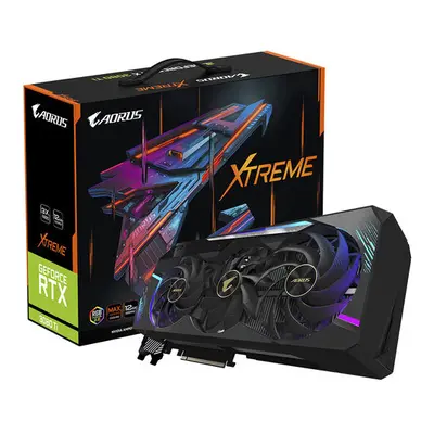 Gigabyte AORUS XTREME GV-N308TAORUS X-12GD graphics card NVIDIA GeForce RTX Ti GB GDDR6X