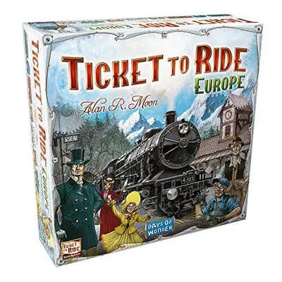 Days of Wonder | Ticket to Ride Europe Board Game | Ages 8+ | For to players | Average Playtime 