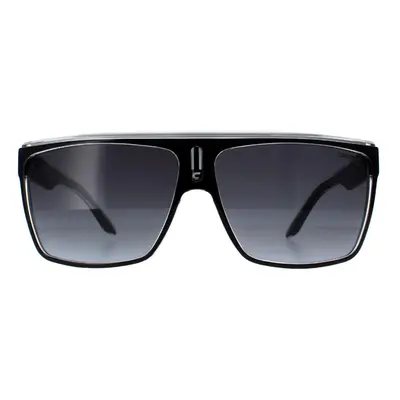 Carrera Sunglasses 80S/9O Black White Grey Gradient