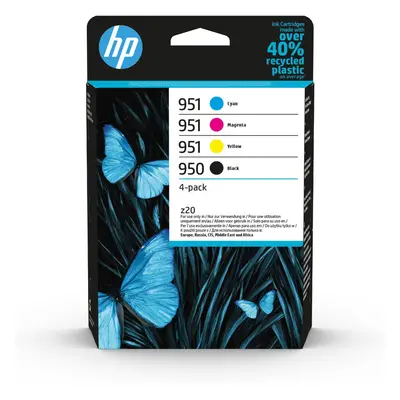 HP 6ZC65AE#301 (951/951) Ink cartridge multi pack, 24ml + 3x8ml, Pack qty