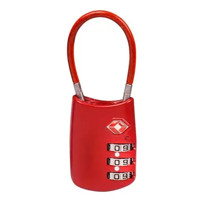 (Blue) Master Lock TSA Accepted Luggage Briefcase Padlock