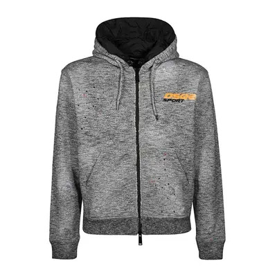 Dsquared2 DSQ2 Sport Paint Splash Grey Hoodie Jacket