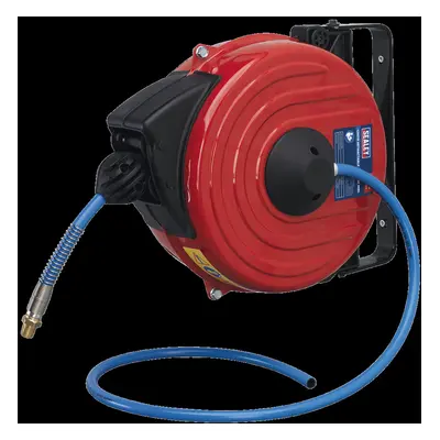 Retractable Air Hose Reel 12m Ø8mm ID TPU Hose