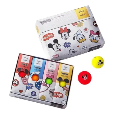 Disney Dozen Pack, Yellow/Red/Orange/Green, One Size