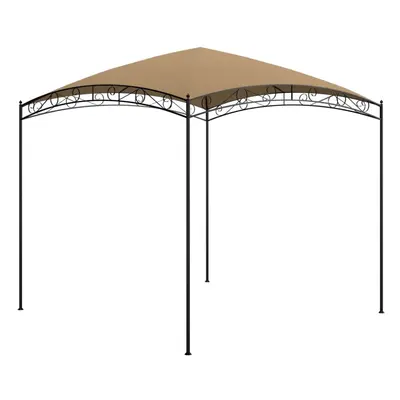 vidaXL Gazebo 3x3x2.65 m Taupe g/mÂ² Garden Canopy Shelter Party Tent Shade