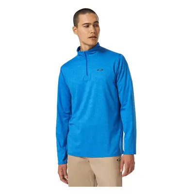 (XL, Ozone Hthr) Oakley Mens Oakley Gravity Range QTR Heathered Soft Touch Golf Sweater