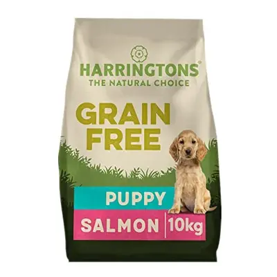 Harringtons Complete Grain Free Hypoallergenic Salmon & Sweet Potato Dry Puppy Food 10kg - Made 