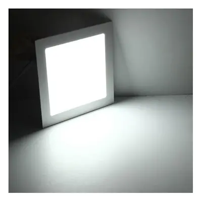 (White) 18W Square Dimmable Ultra Thin Ceiling Energy-Saving LED Panel Light