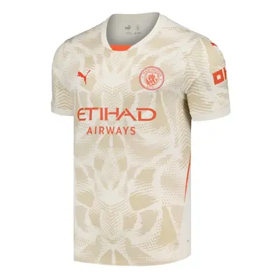 (L) Manchester City Cream Goalkeeper Shirt 2024/25