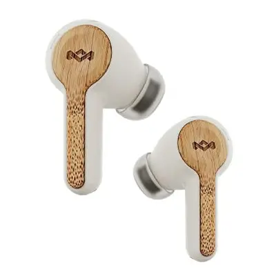 House of Marley Rebel Earbuds - Sustainably Crafted, Wireless Audio, Rechargeable and Touch Cont