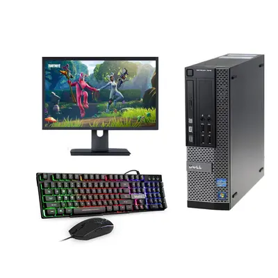 Fcs Gaming Pc Dell Hp Computer Bundle Windows Quad Thread I3 8Gb 500Gb Gt